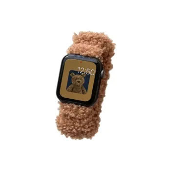 MSSM Watch Band Apple Compatibility 38 49mm Plush Material