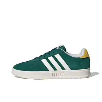 Adidas GRADAS Q4 Anti Slip Wear Resistant Low Top Skateboard Shoes Unisex Green White