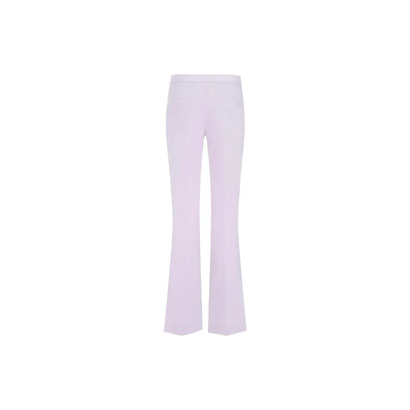 THEORY Pressed Crease Flared Trousers-1