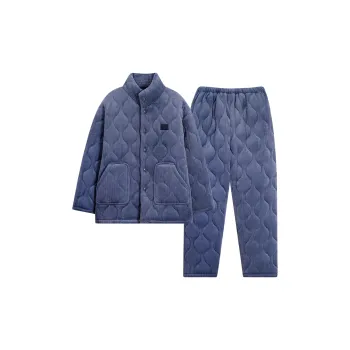 MIIOW Pajama Set Men's Royal Blue
