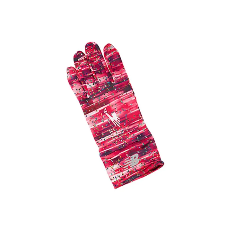 New Balance Polyester Gloves Men's Red-0