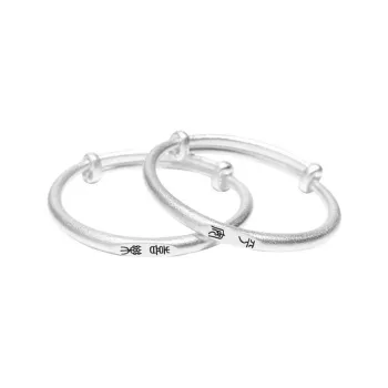 NSAOT 999 Fine Silver Sterling Silver Bracelets Kids'