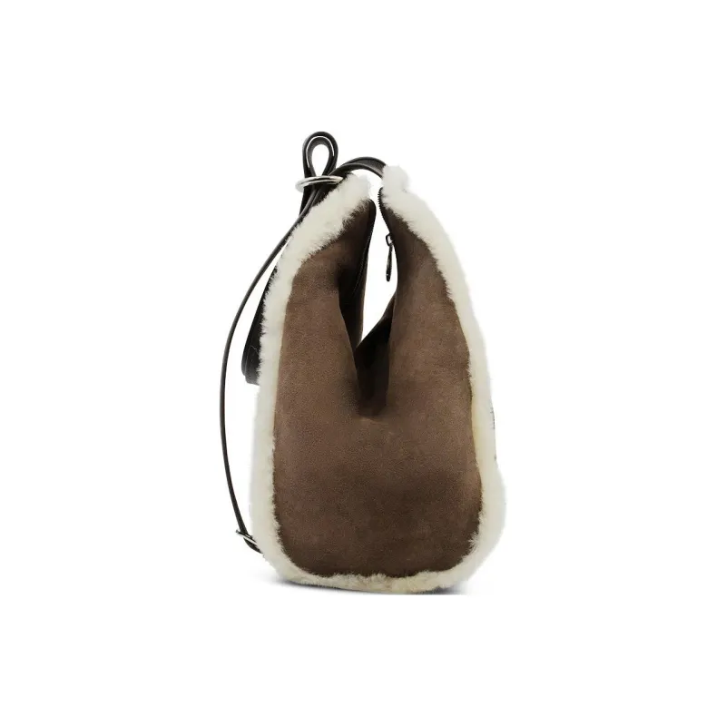 UGG Sheepskin Backpack Unisex Chocolate/Chestnut-2