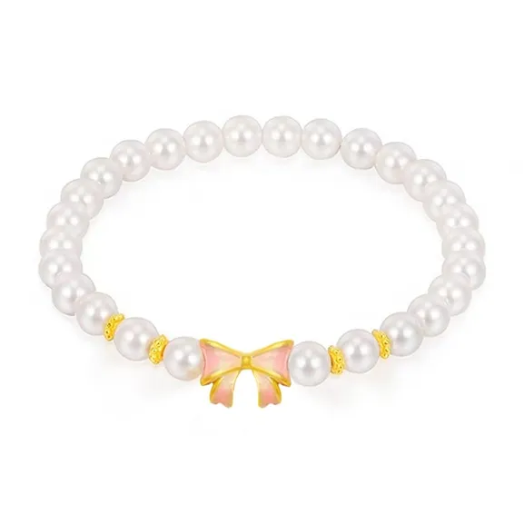 Lao Feng Xiang Gold Bracelet Women's-0