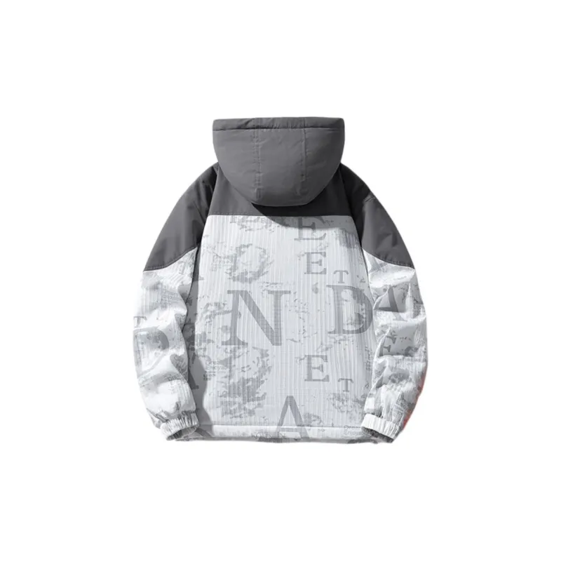 KRISTALIA Puffer Jacket Unisex Ecru-3