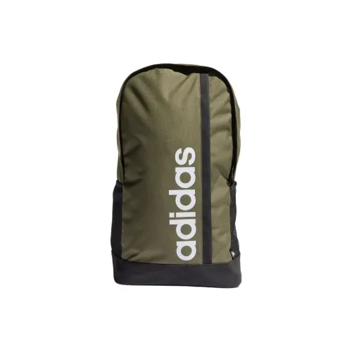 Adidas ESSENTIALS Recycled Polyester Plain Weave Fabric Backpack Men's Jasper