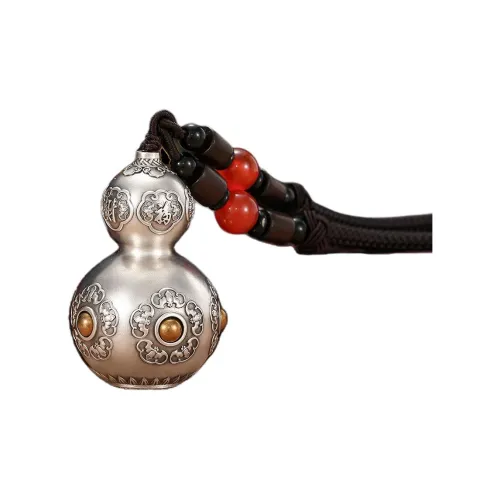 QINGFU 999 Fine Silver Handlebar Piece Unisex