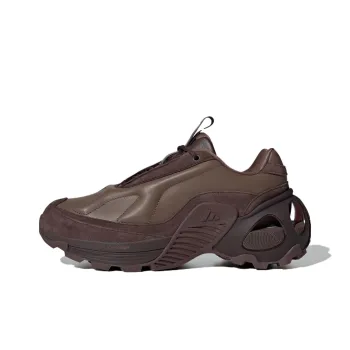 Adidas Wonder Runner Anti Slip Wear Resistant Low Top Casual Running Shoes Unisex Brown