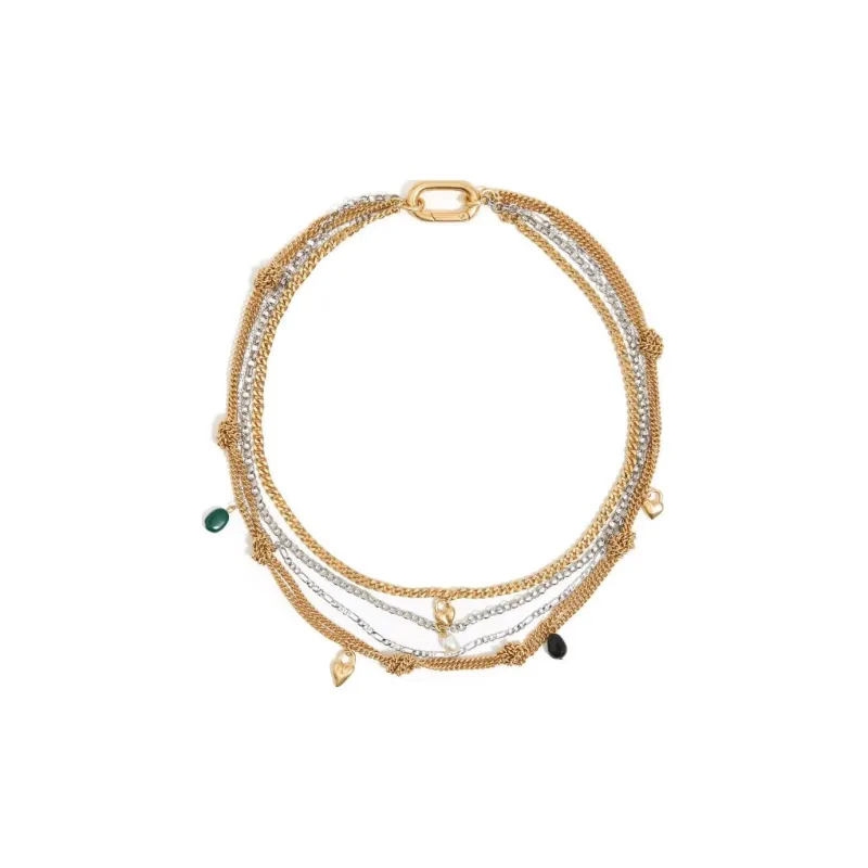 Bimba Y Lola Multi chain Necklace-1