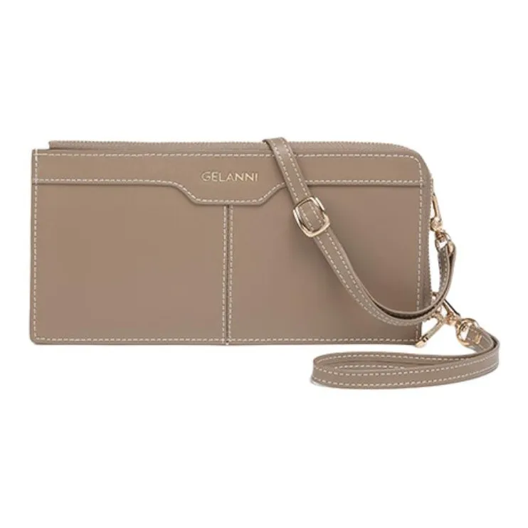 GELANNI Cow Leather Cell Phone Pouch Women's Multicolor-6