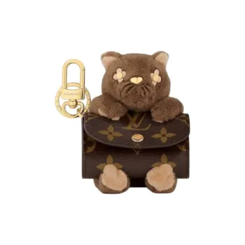 LOUIS VUITTON Lv Cute Cat Pouch Earphone Case
