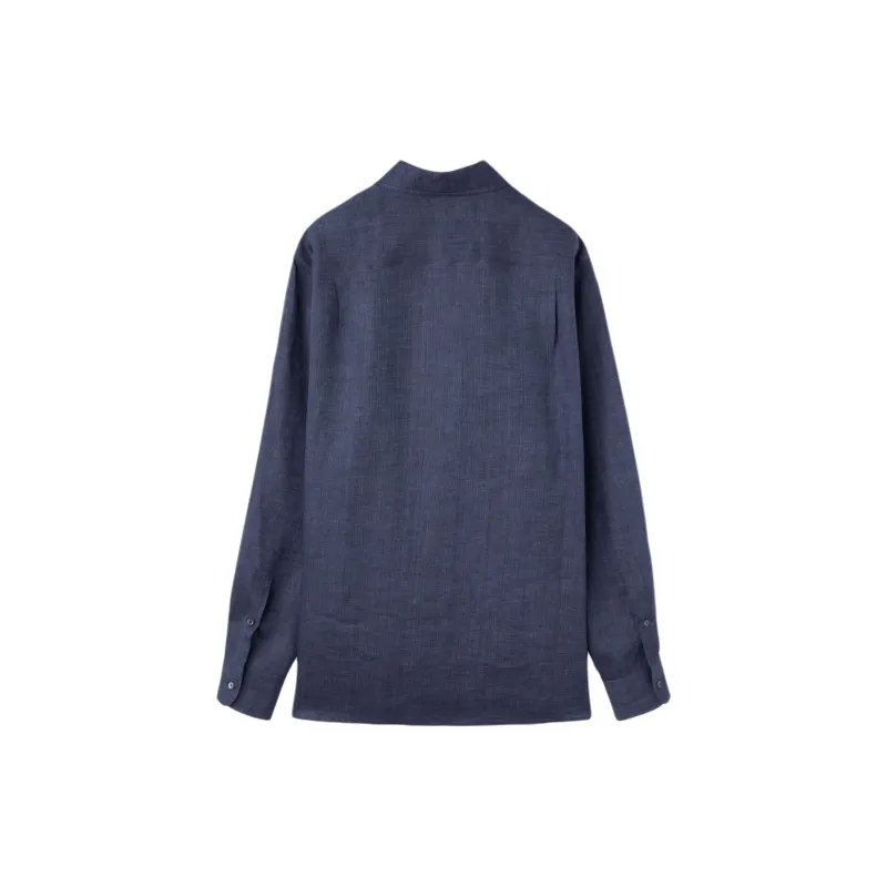 Loro Piana Polo Shirt Men's Blue-1