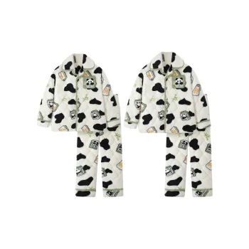 Maultiay Pajama Set Unisex Apricot