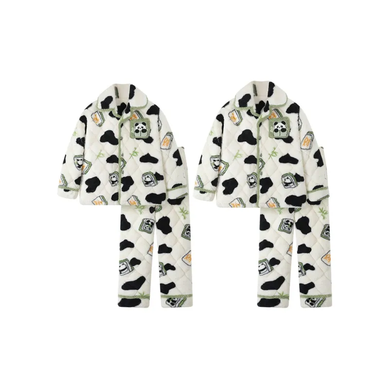 Maultiay Pajama Set Unisex Apricot-0