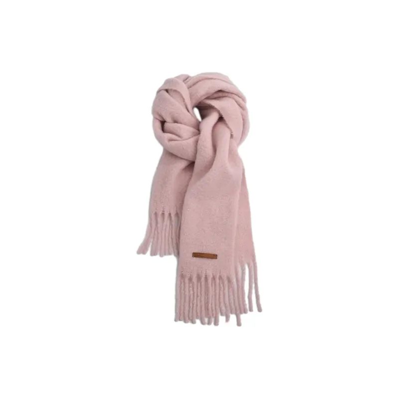 FREE RABBITⅡ Blue Mohair Scarf Warm Thickened Shawl Unisex-4