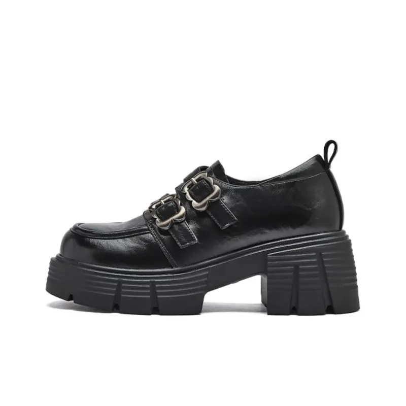 AGSDON Loafers Women's Black-0