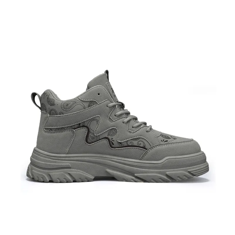 Binary Work Boots Men Low Top Black-1