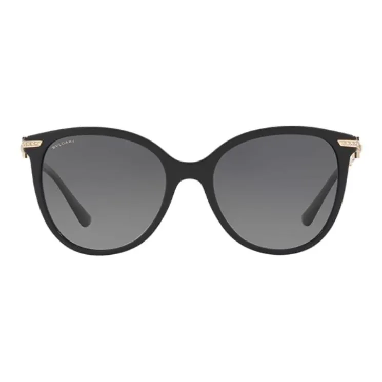 BVLGARI Oversized Round Frame Sunglasses-1