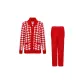 Red White Houndstooth