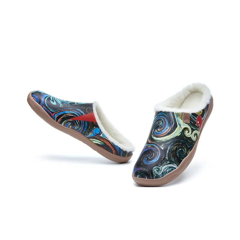 U.IN Malaga Series Odor Resistant Closed Toe Slippers Women's-9