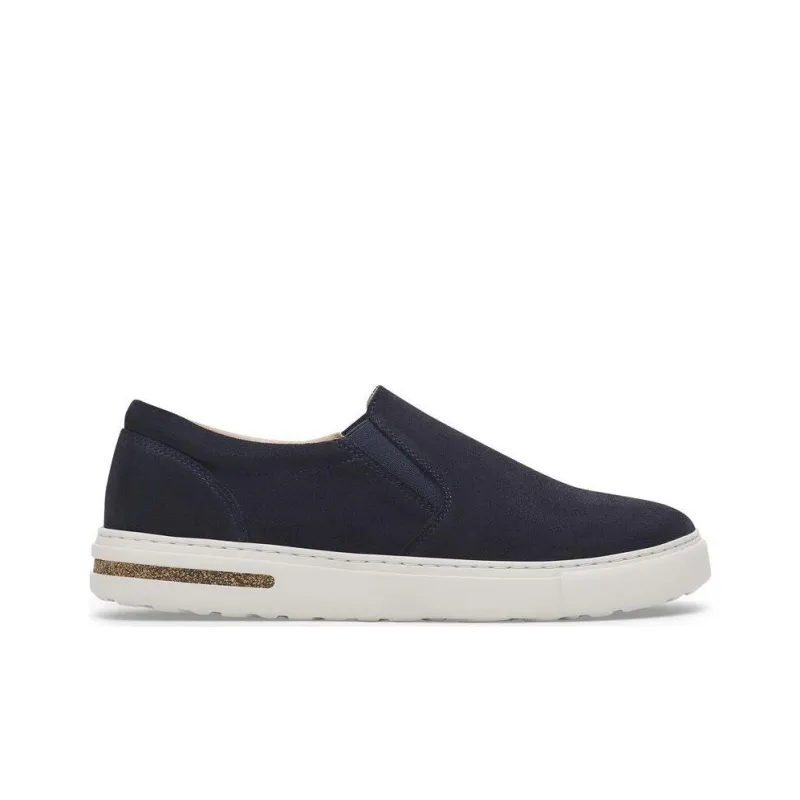 Birkenstock Oswego Low-Top Casual Shoes Unisex Dark Blue Narrow Fit-1