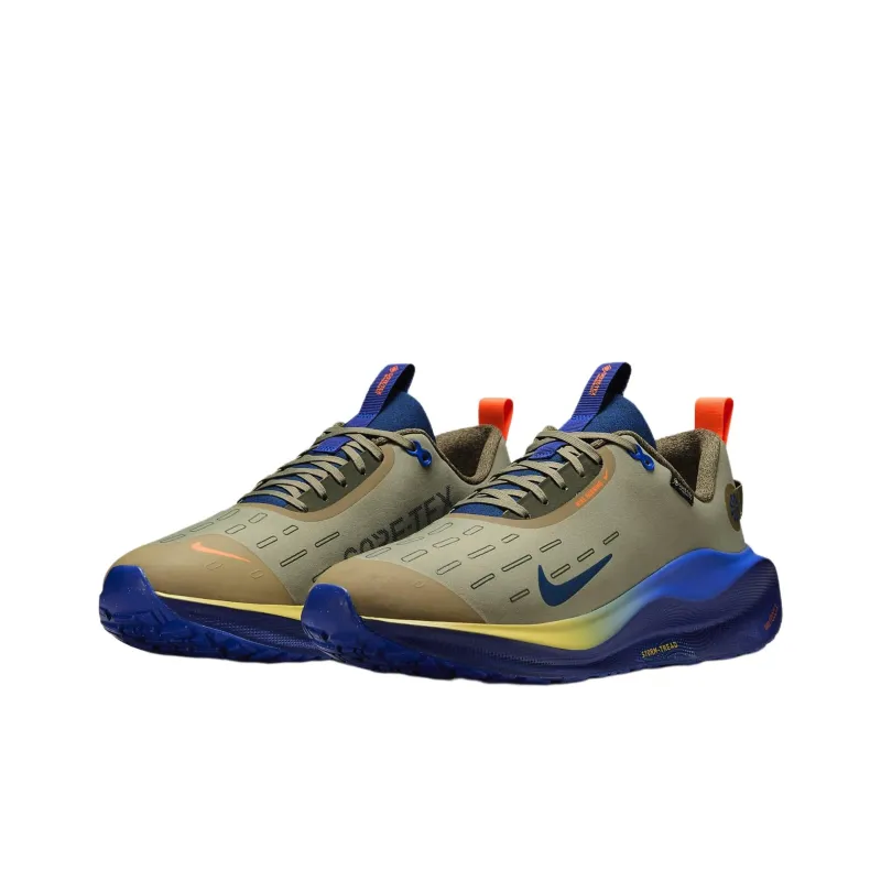 Nike React Infinity Run 4 Gore Tex Neutral Olive Racer Blue Cargo Khaki Thunder Blue-2