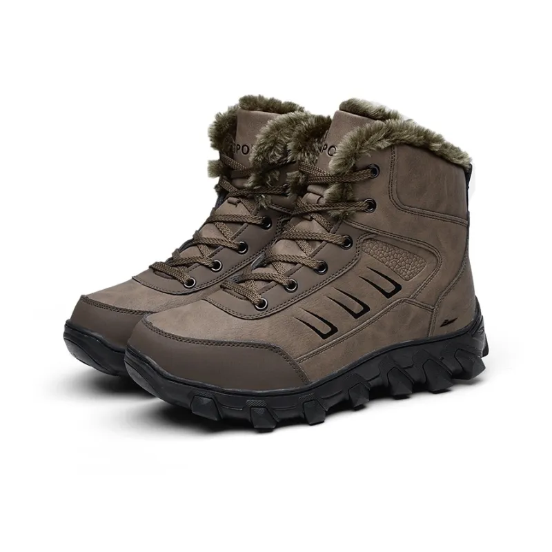 Kuding Warm And Wear-Resistant Snow Boots Men's-10
