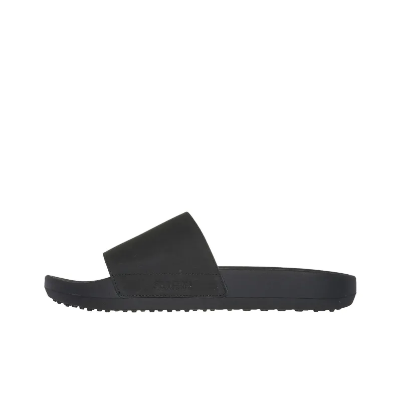 Skechers ON THE GO Slip-Resistant Abrasion-Resistant Slide Slippers Men's Black-0