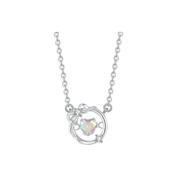 Zhou Jifeng S925 Silver Necklaces Women's Rose Gold, Silver