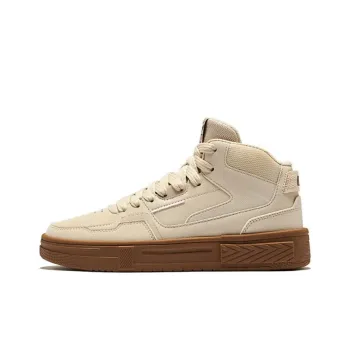 Erke Covenant 3.0 Warm And Wear Resistant High Top Skateboard Shoes Women's Birch Wood