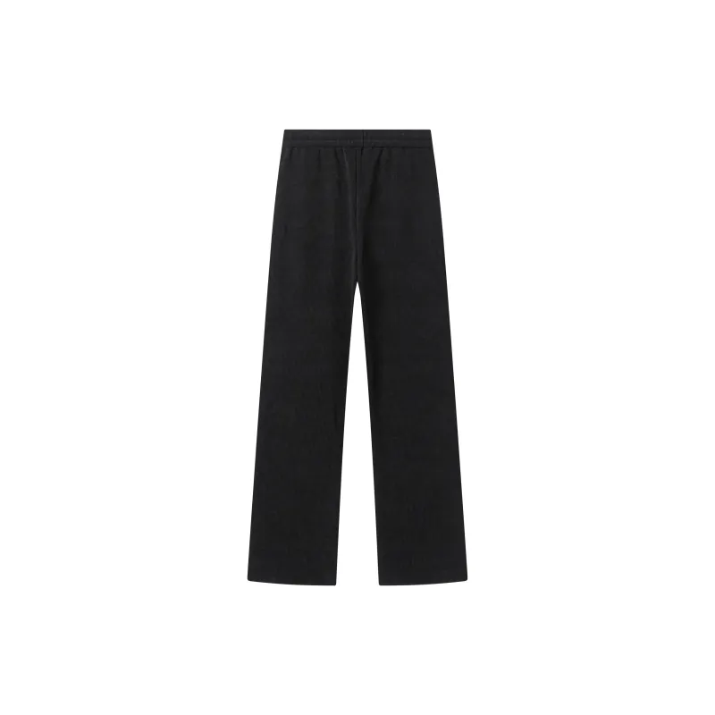 P8H9 European Cotton Velvet Casual Pants Unisex-1
