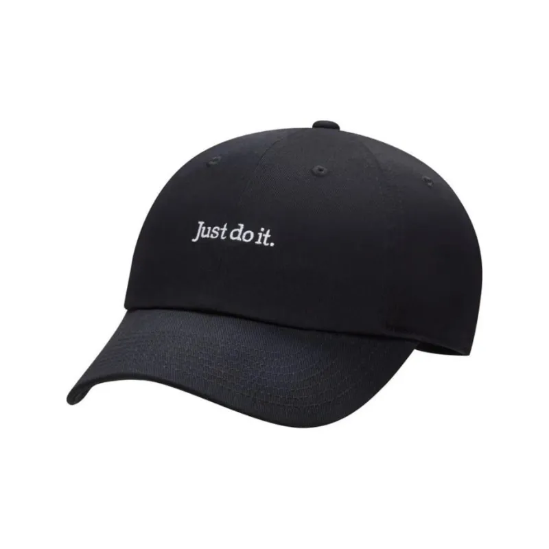 Nike Cotton Baseball Caps Men's Black-0