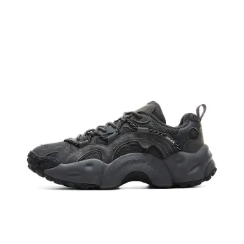 PEAK Casual Shoes Men Low Top Gothic Gray Black