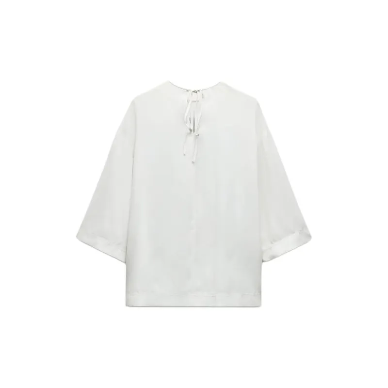 ZARA ZW Series Shirt Women's Raw White-1