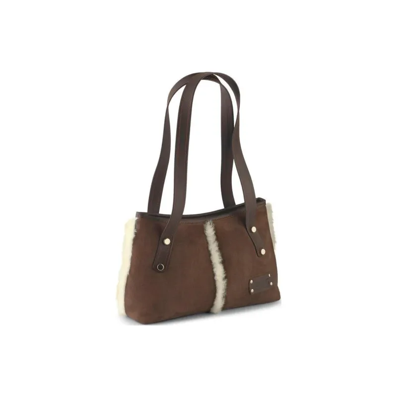 UGG Sheepskin Shoulder Bag Handbag Shoulder Bag Women's Chocolate/Chestnut-2