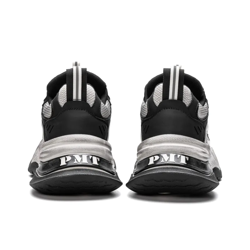 PMT Nirvana Series Anti-Slip And Wear-Resistant Lightweight Height Increasing Low-Top Chunky Sneakers Unisex-11