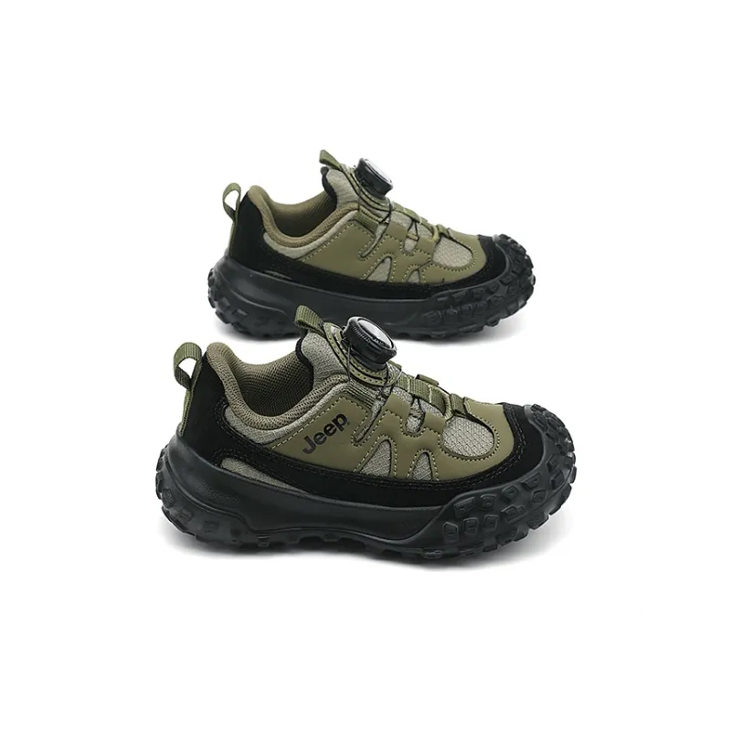 Jeep Kids' Running Shoes Gray Green Kids'-5