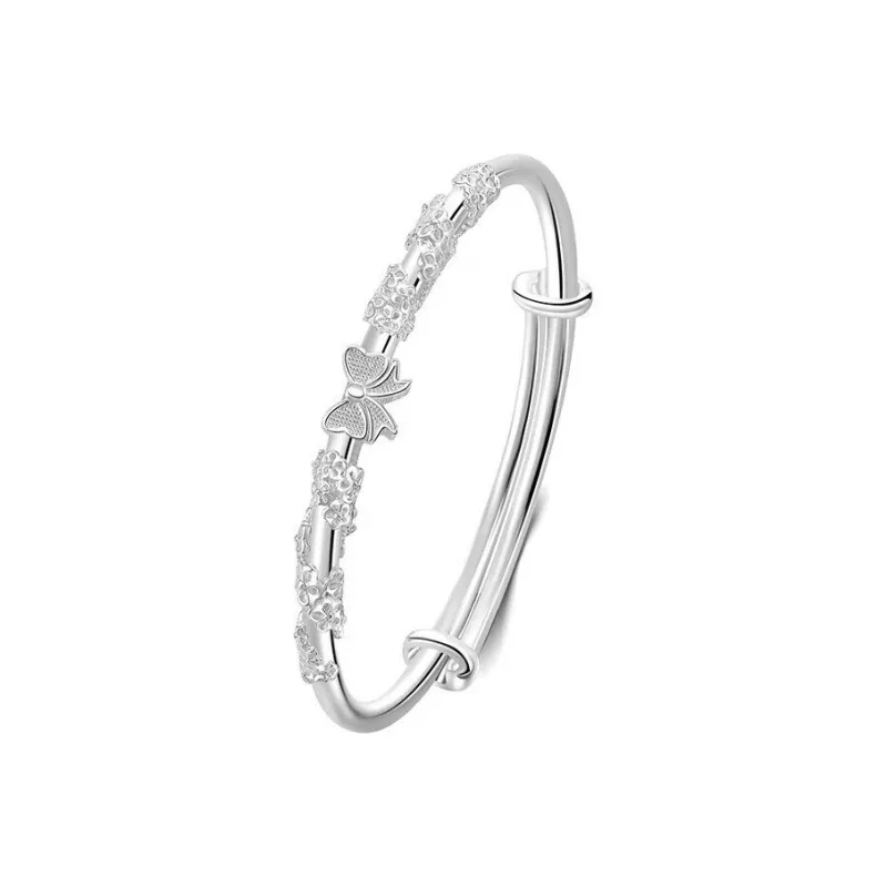 ZOKS S999 Fine Silver Bangles Women's-0