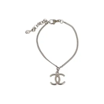 CHANEL 2022 Cc Logo Bracelet