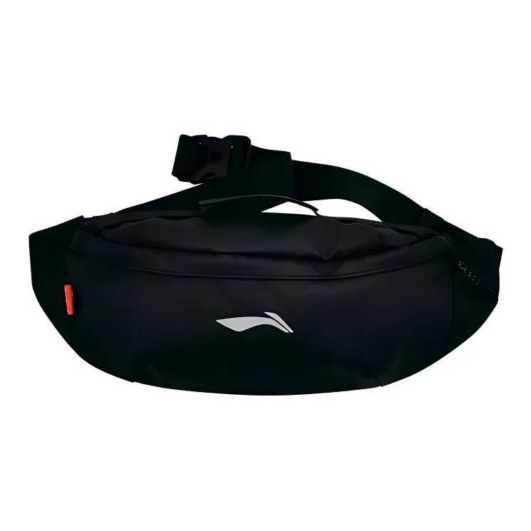 LiNing Polyester Fanny Pack Regular Unisex Starburst Black-1