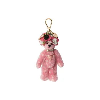 PRADA Metal Pendants Women's Pink