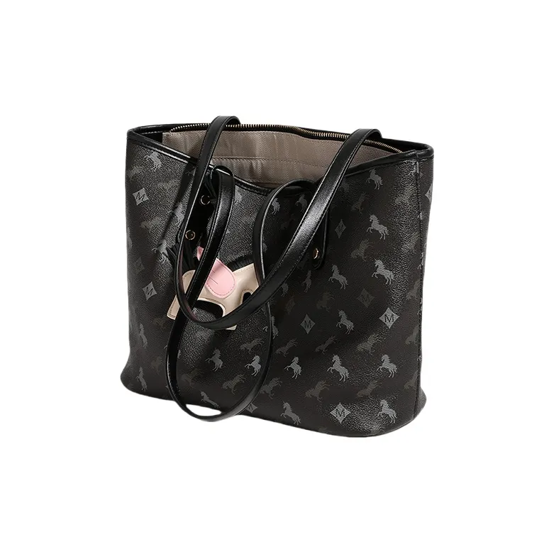 H YXIANG PVC Totes Handbag Shoulder Bag Women's Multicolor-3