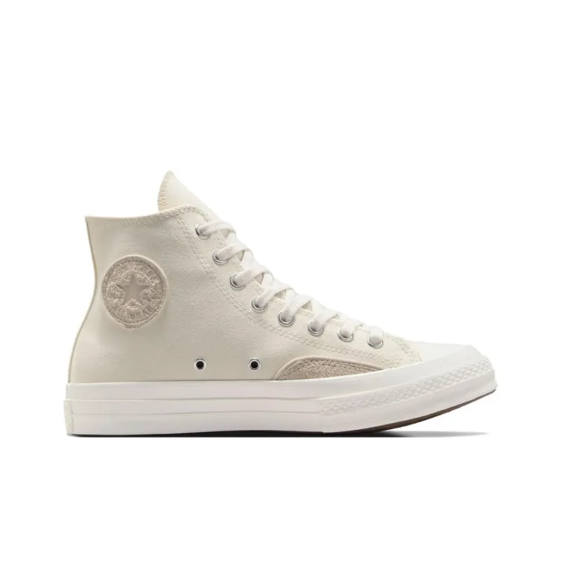 Chuck 70 Converse Luxe High 'Light Dune Fuzzy Laces'-1