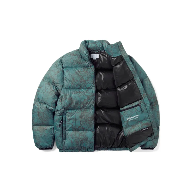 Thisisneverthat FW24 Down Jackets Unisex Cyan-2