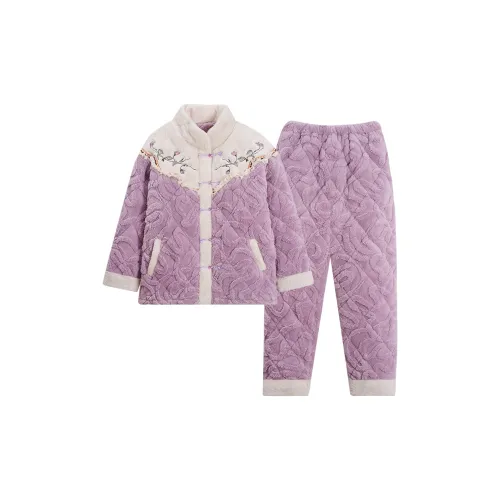 MIIOW Pajama Set Women's Taro Purple