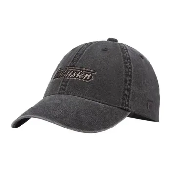 FILA FUSION Cotton Baseball Caps Unisex Carbon Gray