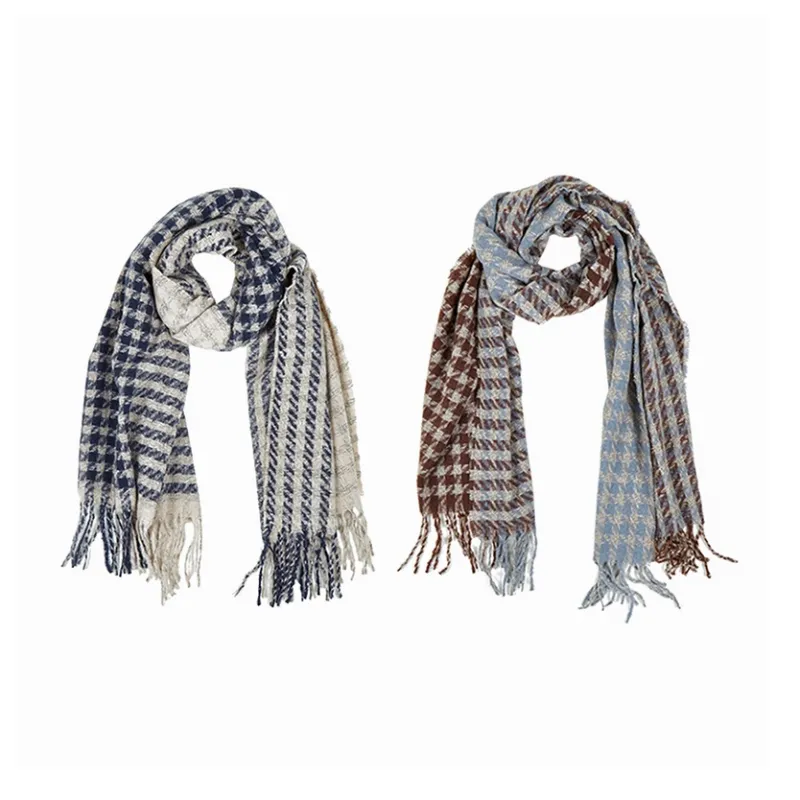NAME.S Knit Scarves Unisex Box+Shopping Bag-7