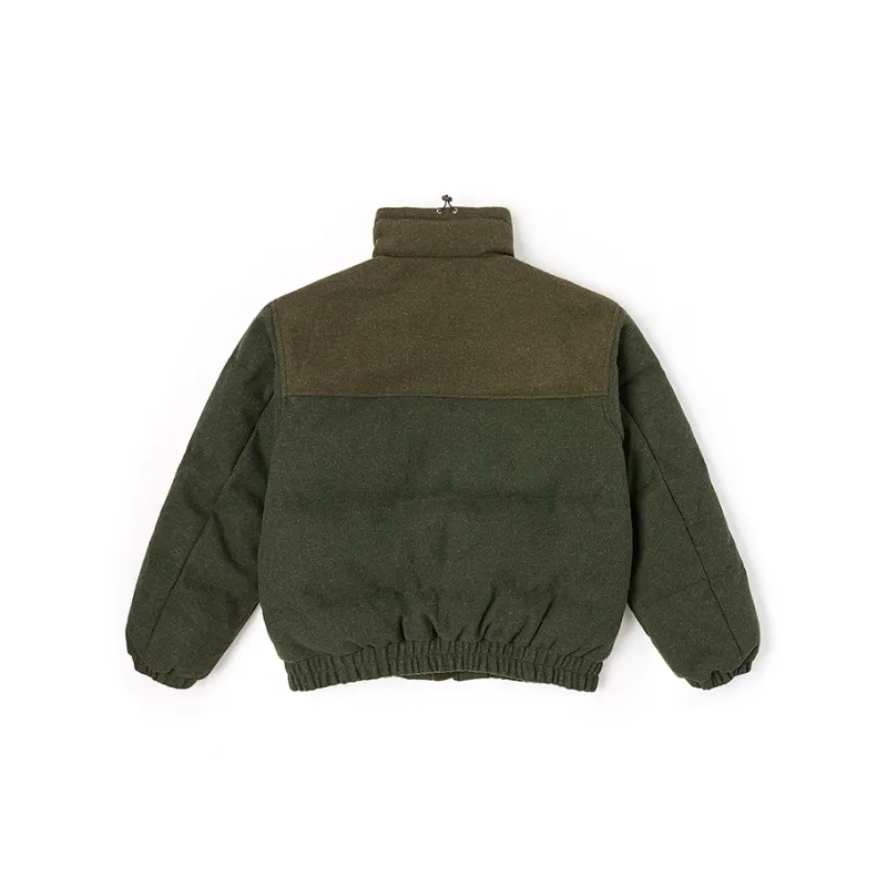 Lee FW24 Down Jacket Men's Olive Green-1
