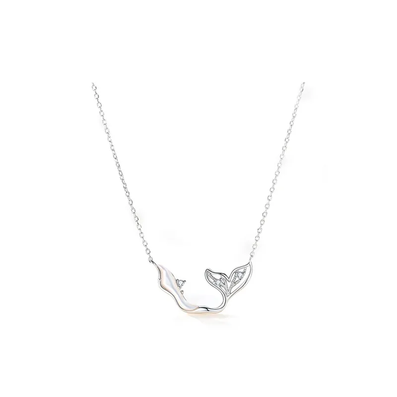 JESCAKOO S925 Silver Necklaces Women's-0