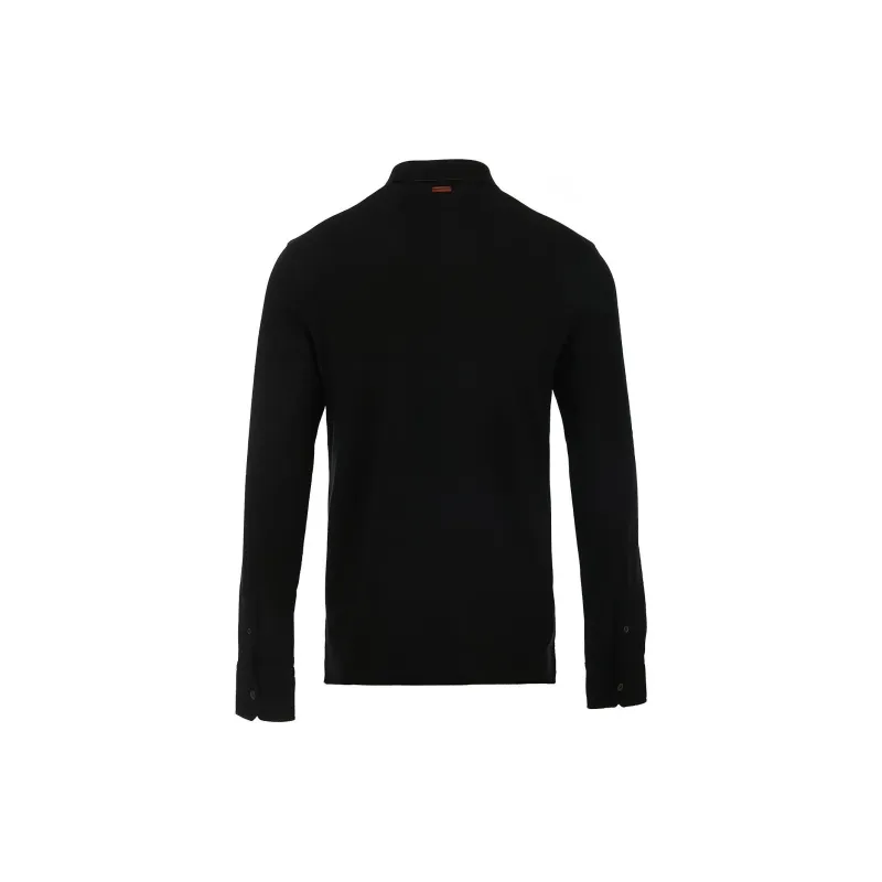 Ermenegildo Zegna Long Sleeved Polo Shirt-6